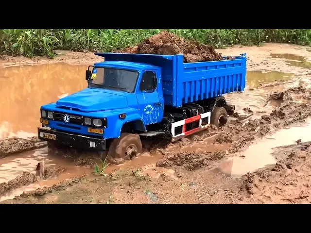 diy rc模型,1/14国产东风大卡车模型,纯手工用abs制作一点都不容易